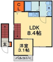 プラーナ蘇我の物件間取画像